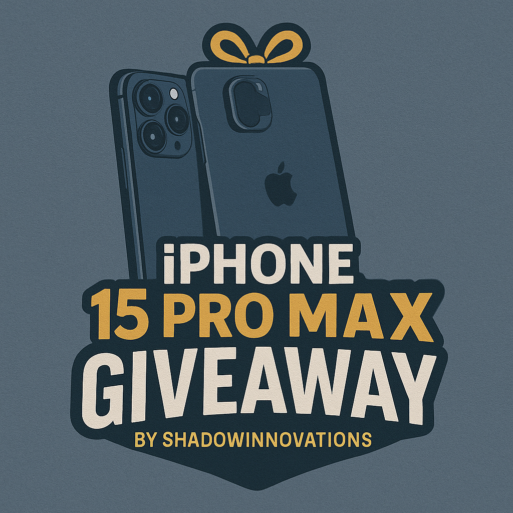 Win iPhone 15 Pro Giveaway - Shadow Innovations